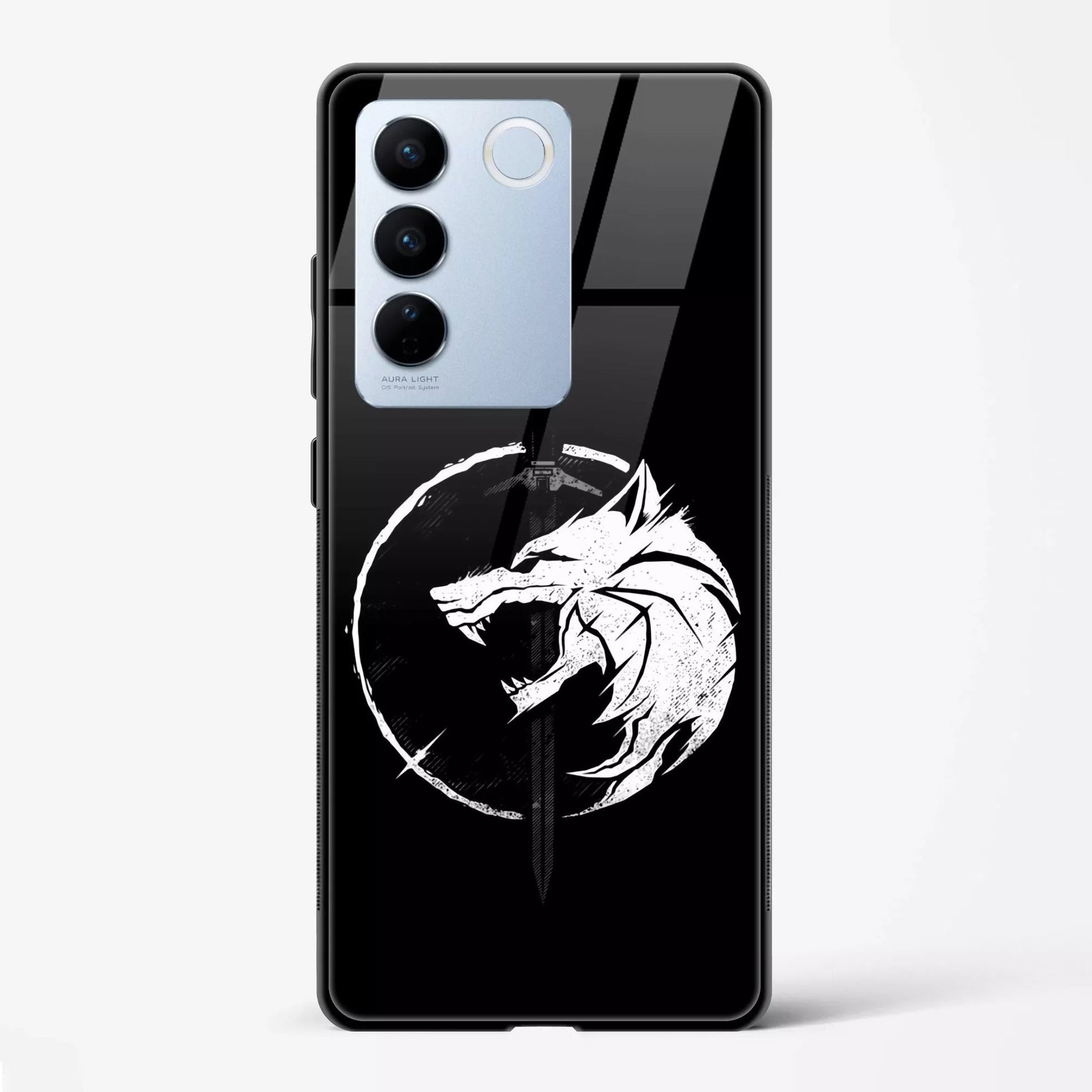 Back Cover for Vivo V27 5G Premium Glass Mobile Back Case - Mypcwala