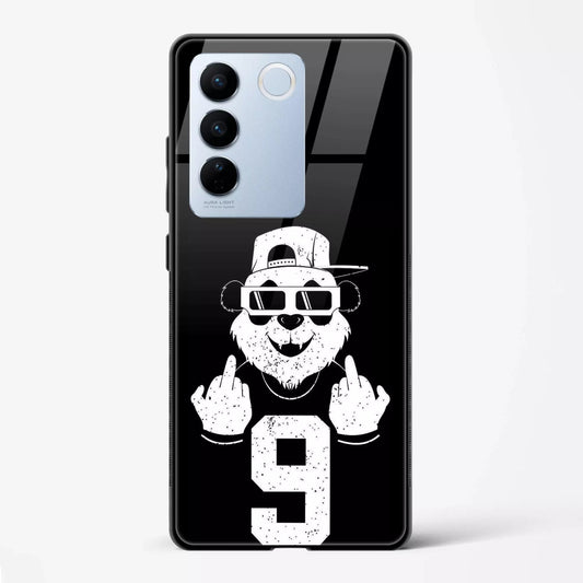 Back Cover for Vivo V27 Pro Premium Glass Mobile Back Case - Mypcwala