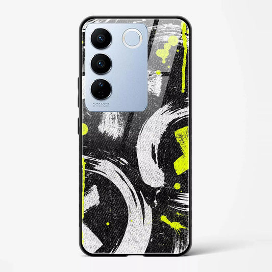 Back Cover for Vivo V29 Premium Glass Mobile Back Case - Mypcwala