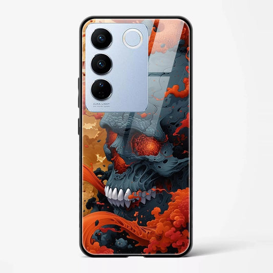 Back Cover for Vivo V29 Premium Glass Mobile Back Case - Mypcwala