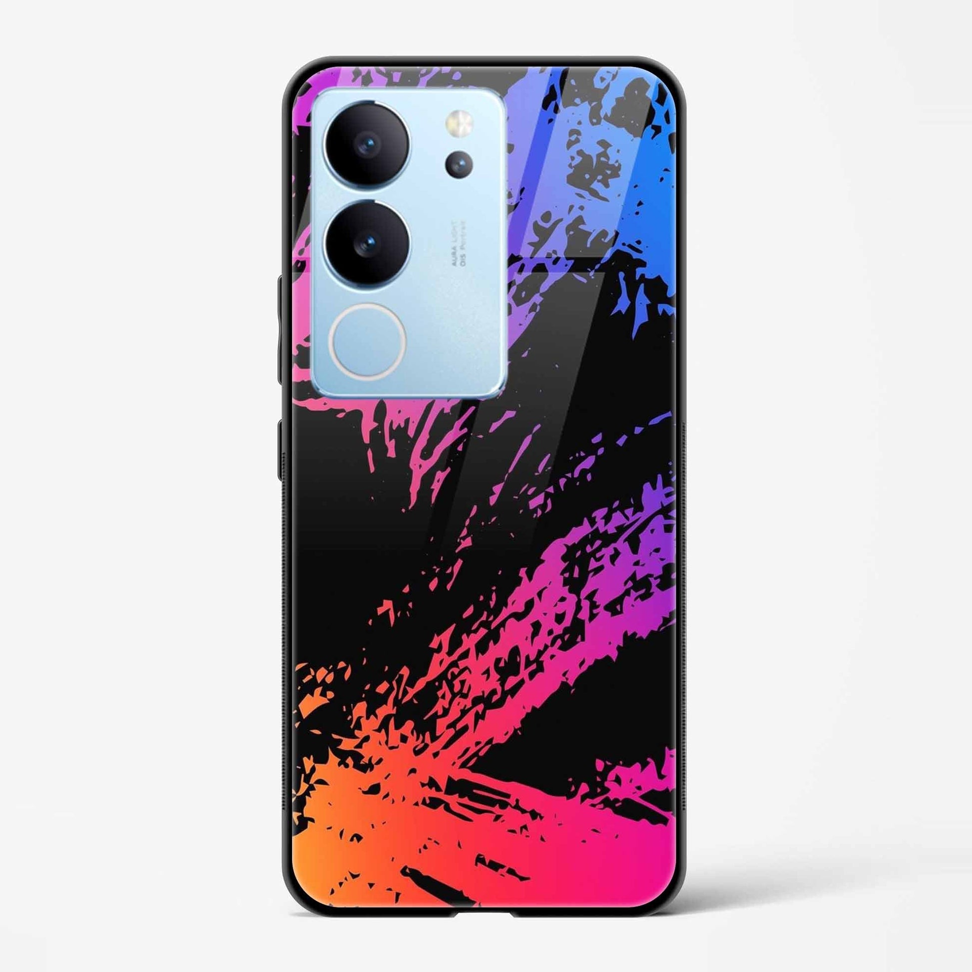 Back Cover for Vivo V29 Pro Premium Glass Mobile Back Case - Mypcwala