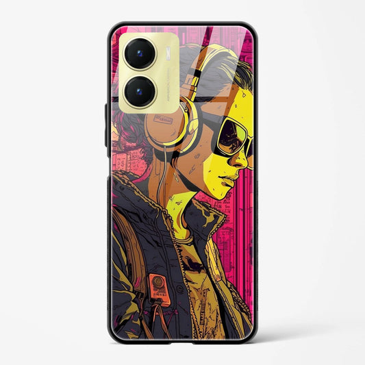 Back Cover for Vivo V29E Premium Glass Mobile Back Case - Mypcwala