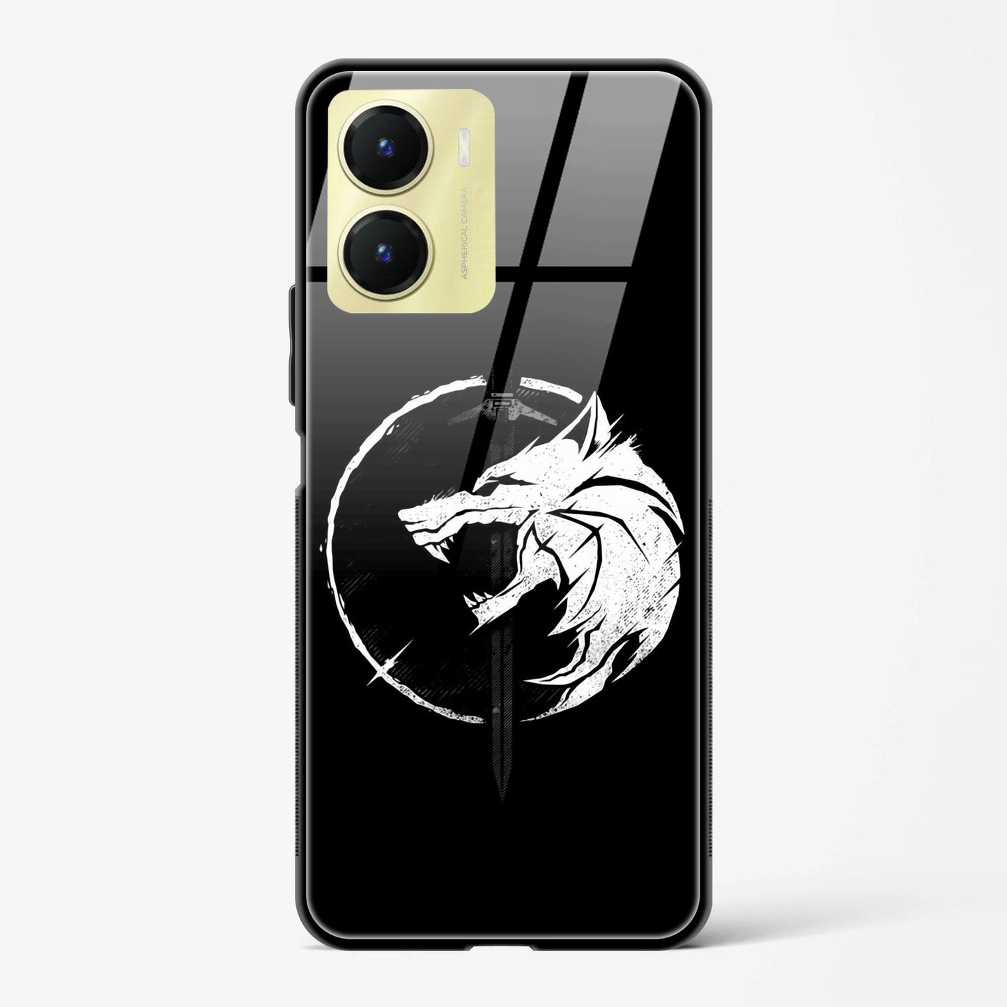 Back Cover for Vivo V29E Premium Glass Mobile Back Case - Mypcwala