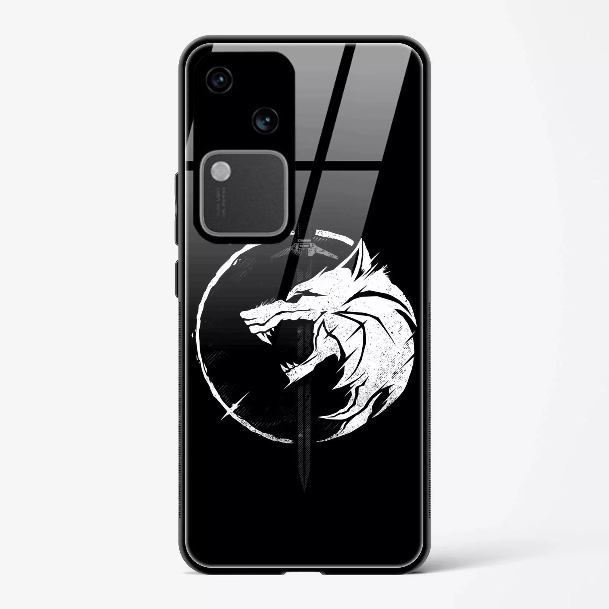 Back Cover for Vivo V30 Premium Glass Mobile Back Case - Mypcwala