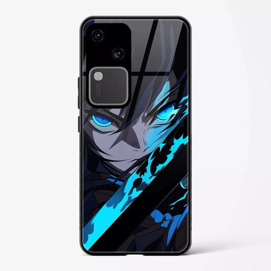 Back Cover for Vivo V30 Pro Premium Glass Mobile Back Case - Mypcwala