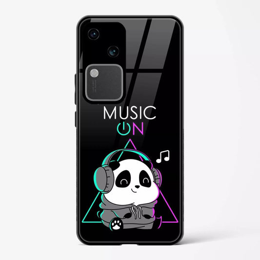 Back Cover for Vivo V30 Pro Premium Glass Mobile Back Case - Mypcwala