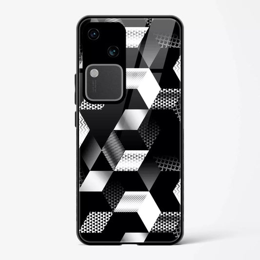 Back Cover for Vivo V30 Pro Premium Glass Mobile Back Case - Mypcwala