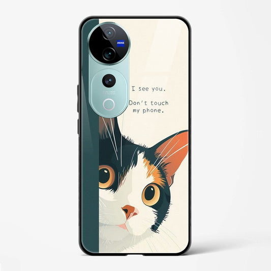 Back Cover for Vivo V40 5G Premium Designer Mobile Glass Cases & Cover - Mypcwala