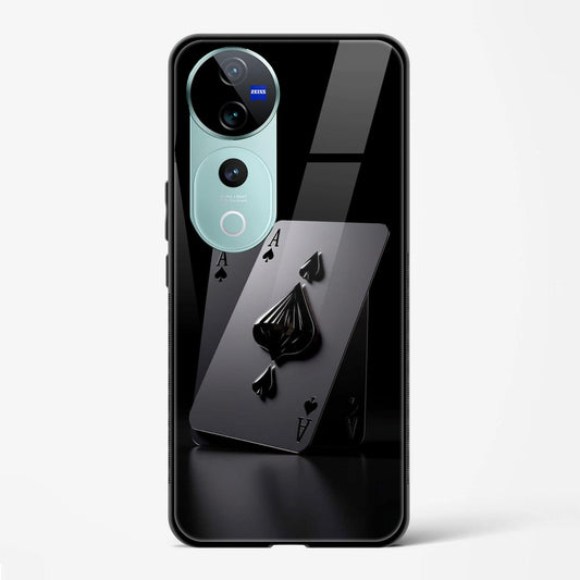 Back Cover for Vivo V40 5G Premium Designer Mobile Glass Cases & Cover - Mypcwala