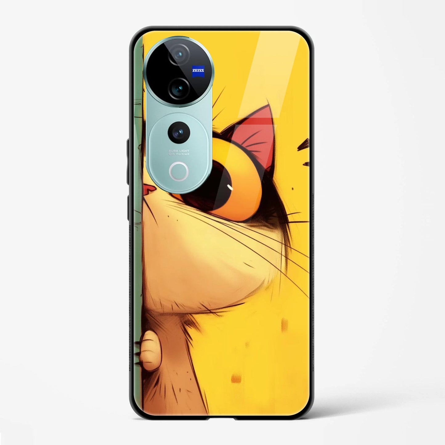 Back Cover for Vivo V40 5G Premium Designer Mobile Glass Cases & Cover - Mypcwala