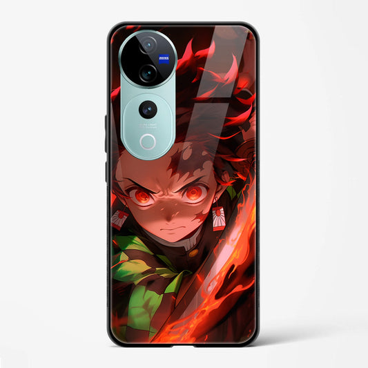 Back Cover for Vivo V40 5G Premium Designer Mobile Glass Cases & Cover - Mypcwala