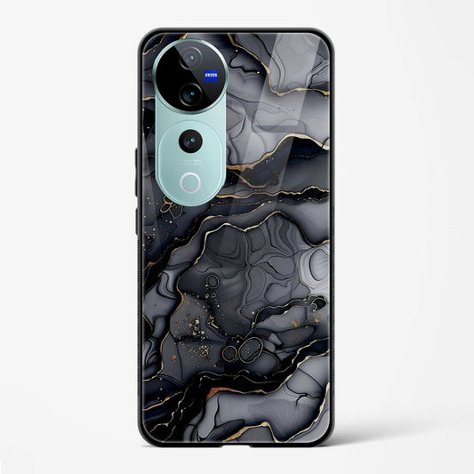 Back Cover for Vivo V40 5G Premium Designer Mobile Glass Cases & Cover - Mypcwala