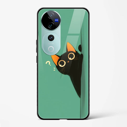 Back Cover for Vivo V40 5G Premium Designer Mobile Glass Cases & Cover - Mypcwala