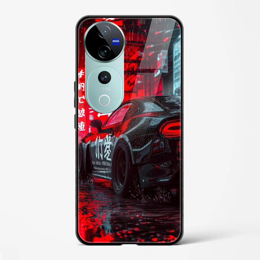 Back Cover for Vivo V40 5G Premium Designer Mobile Glass Cases & Cover - Mypcwala