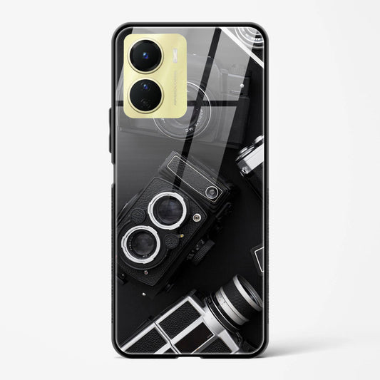 Back Cover for Vivo Y16 Premium Glass Mobile Back Case - Mypcwala