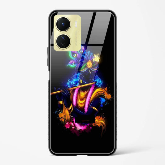 Back Cover for Vivo Y16 Premium Glass Mobile Back Case - Mypcwala