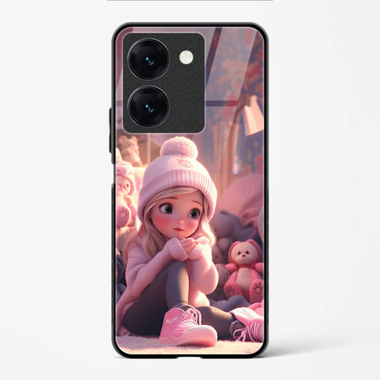 Back Cover for Vivo Y36 Premium Designer Glass Mobile Back Case - Mypcwala