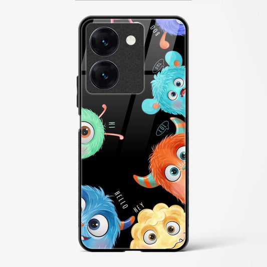 Back Cover for Vivo Y36 Premium Designer Glass Mobile Back Case - Mypcwala