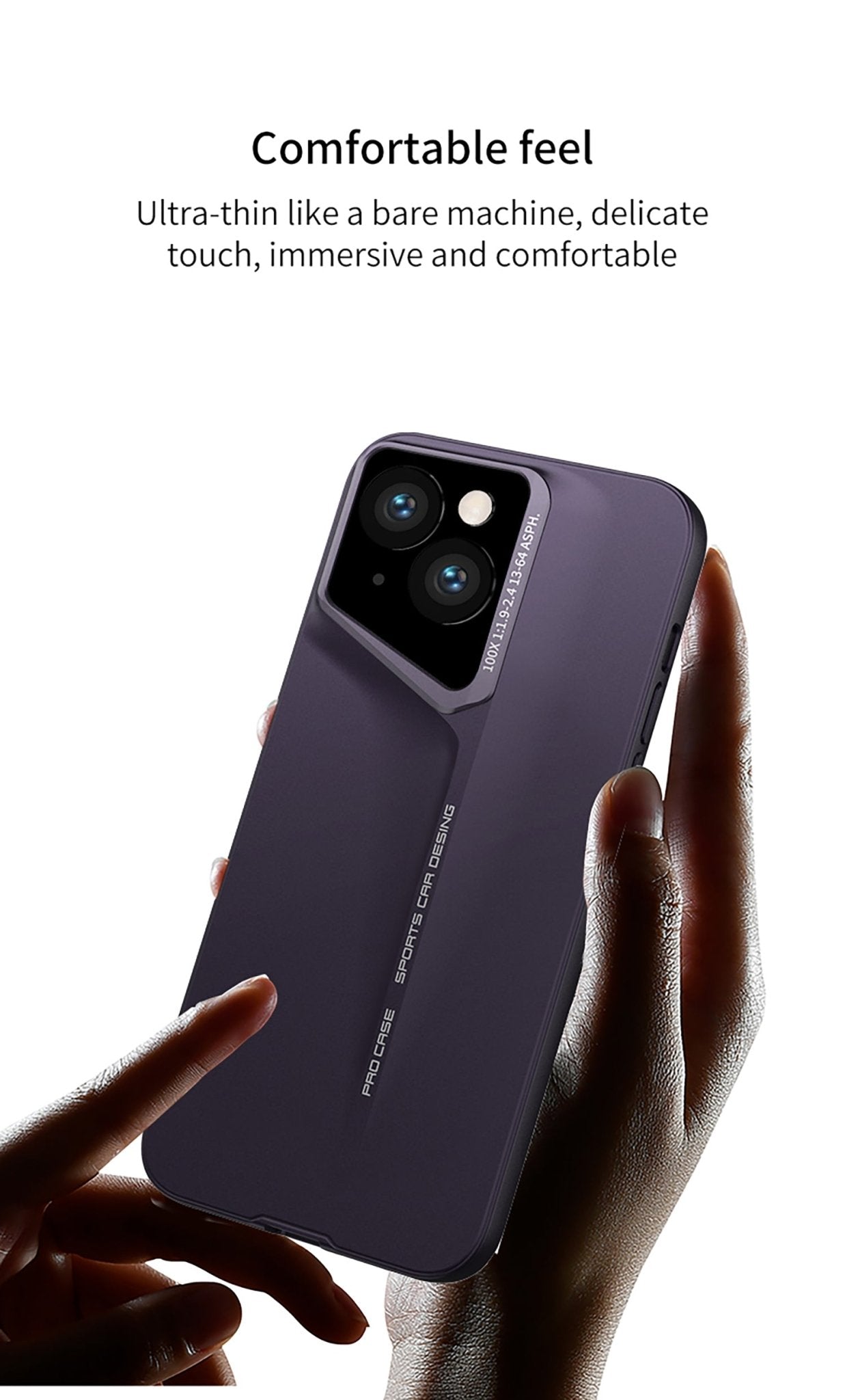 Blade Series Slim Hard Back Case/Cover for iPhone 14 Series - (Hard PC | Polycarbonate) - Mypcwala