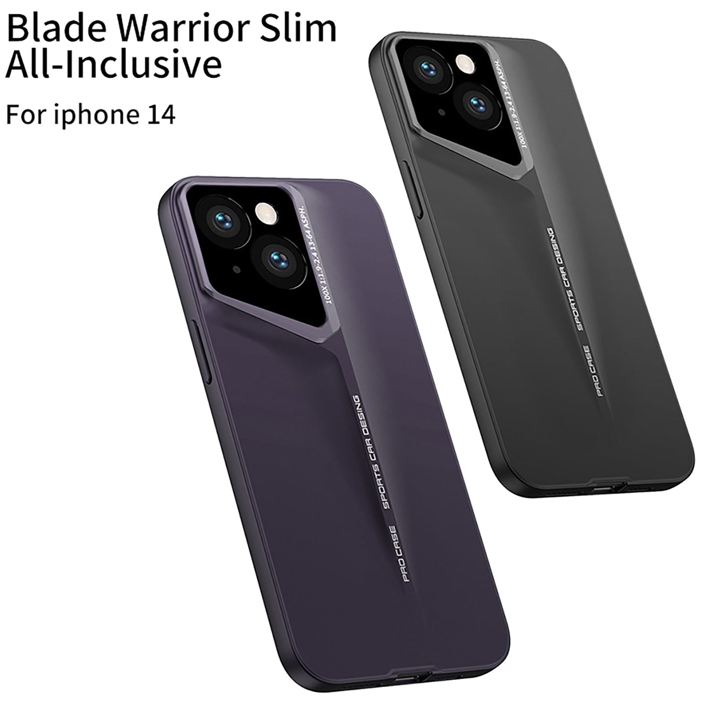 Blade Series Slim Hard Back Case/Cover for iPhone 14 Series - (Hard PC | Polycarbonate) - Mypcwala