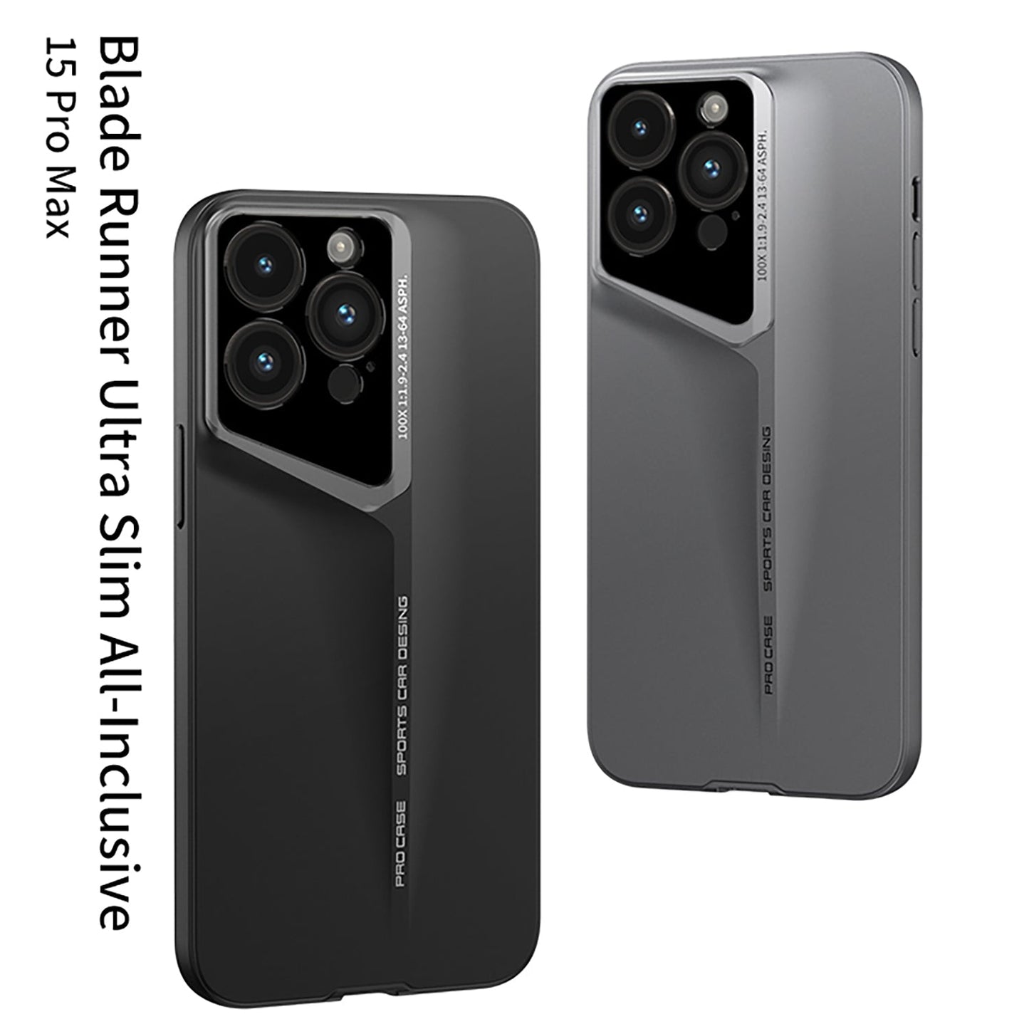 Blade Series Slim Hard Back Case/Cover for iPhone 15 Pro Max Series - (Hard PC | Polycarbonate) - Mypcwala