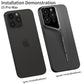 Blade Series Slim Hard Back Case/Cover for iPhone 15 Pro Max Series - (Hard PC | Polycarbonate) - Mypcwala