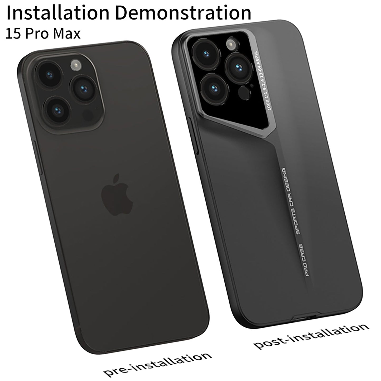 Blade Series Slim Hard Back Case/Cover for iPhone 15 Pro Max Series - (Hard PC | Polycarbonate) - Mypcwala