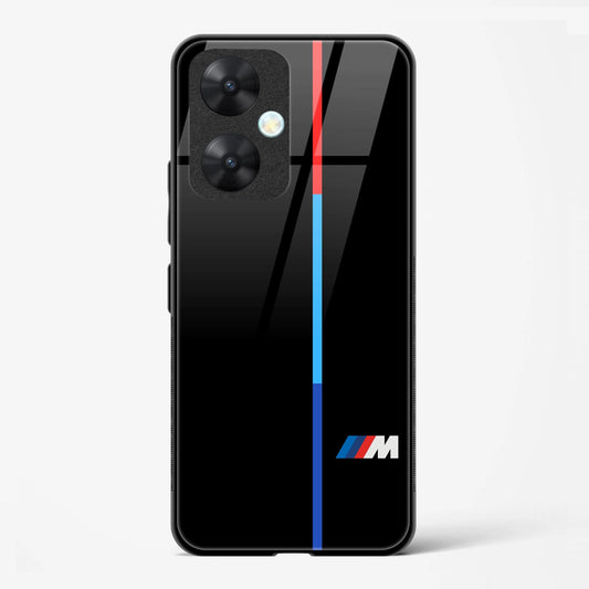 BMW Car Design Printed Glass Mobile Back Case Compatible for Redmi 13C | TPU Shock - Resistant Soft Edge | 360° Protection - Mypcwala