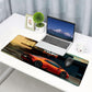 Break the Rules Supercar Stitched Desk Mat | Large Gaming & Office Mouse Pad | Non - Slip Rubber Base | Extended Desk Mat for Keyboard & Laptop - Mypcwala
