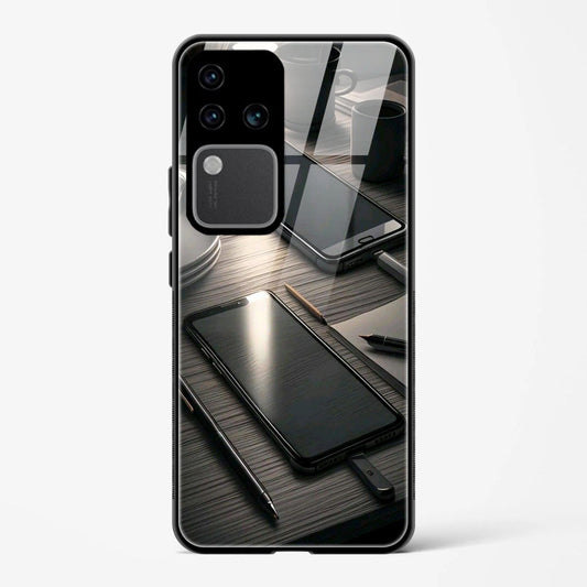 Charging Mobile Design Printed Hard Back Cover Compatible with Vivo V30 Pro 5G Attractive and Uniquely Crafted Smartphone Case - Mypcwala