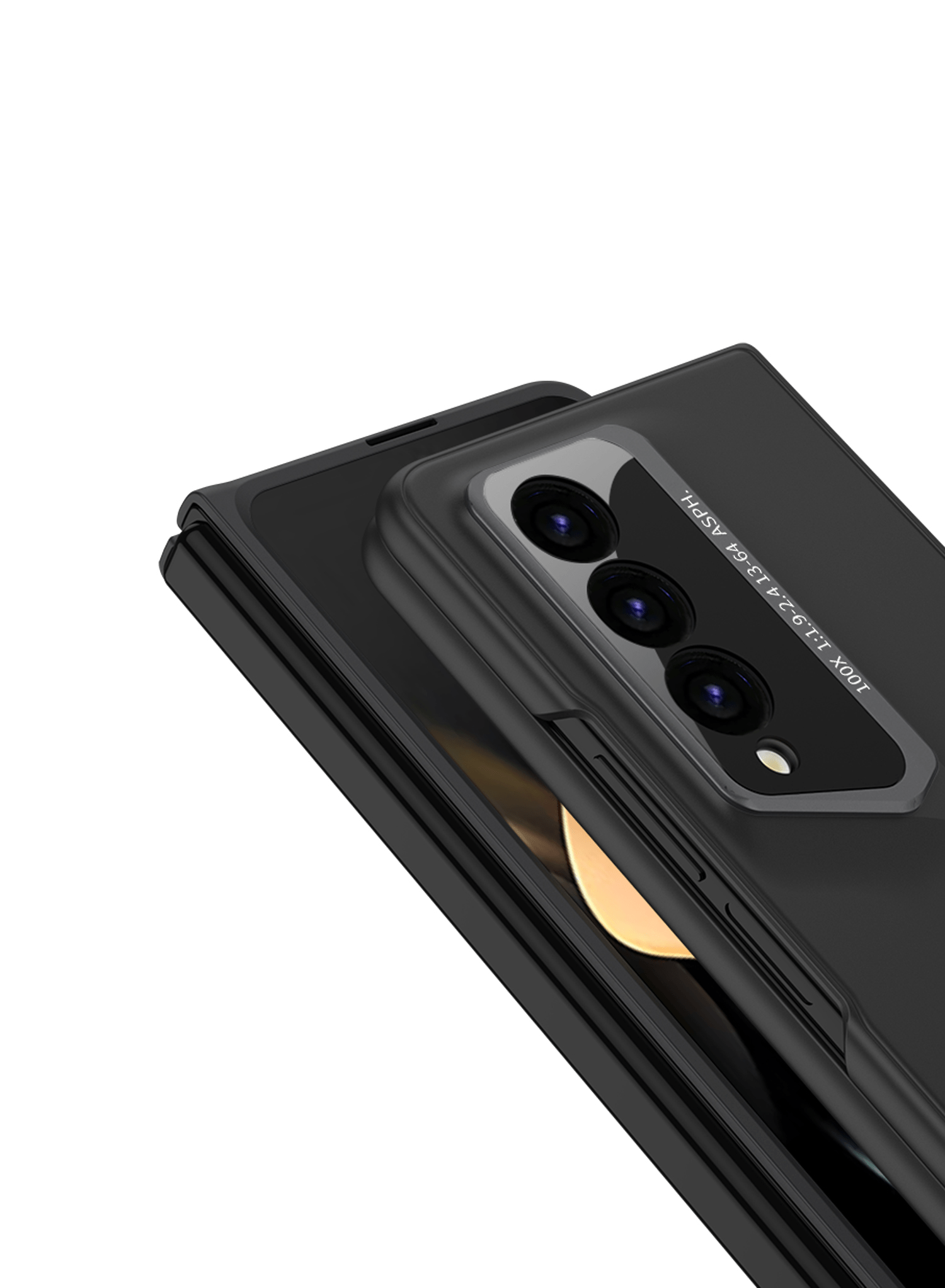 Cover for Blade Series Slim Hard Back Cover with Front Glass for Samsung Galaxy Z Fold 4 5g(Hard PC) - Mypcwala