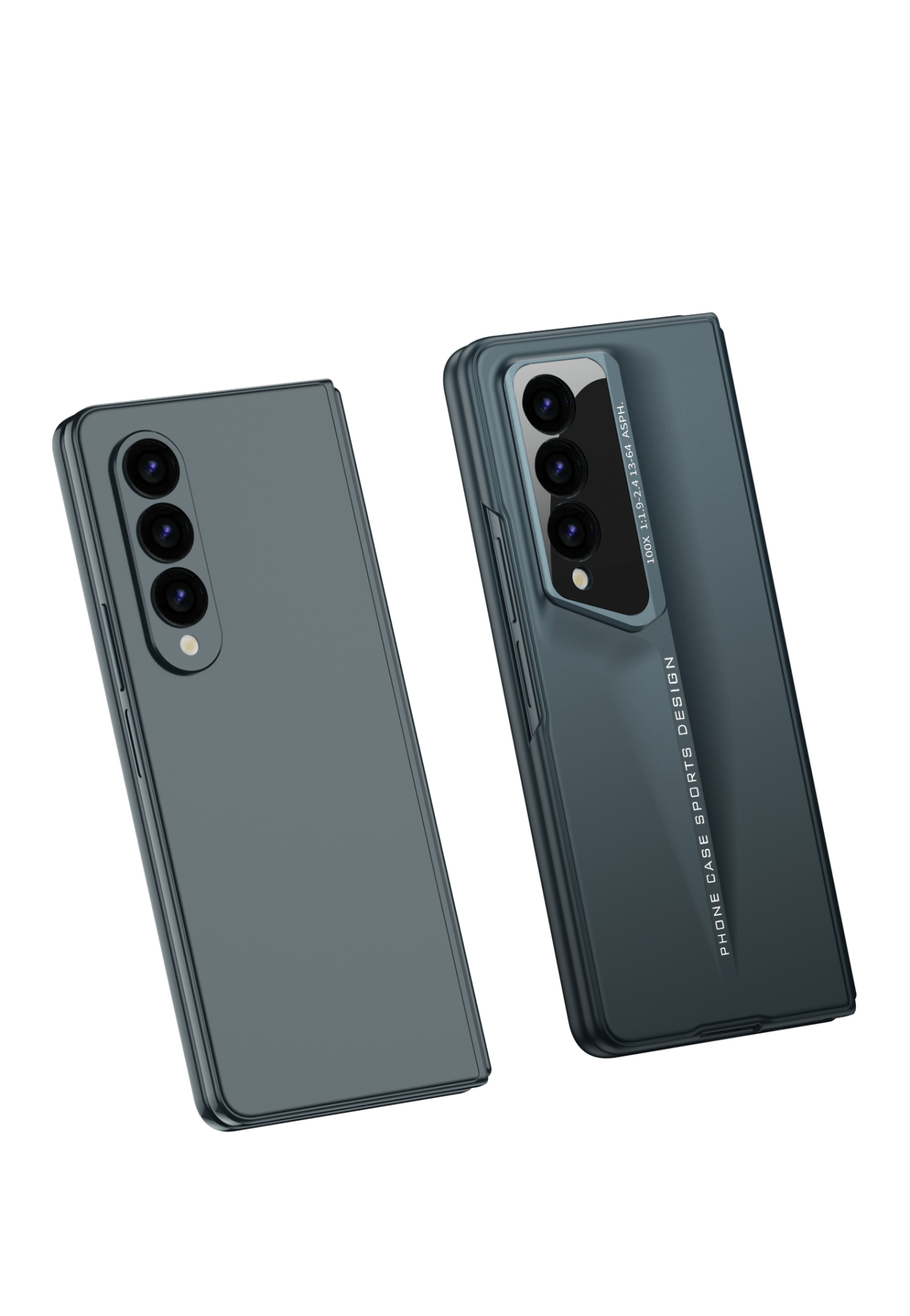 Cover for Blade Series Slim Hard Back Cover with Front Glass for Samsung Galaxy Z Fold 4 5g(Hard PC) - Mypcwala