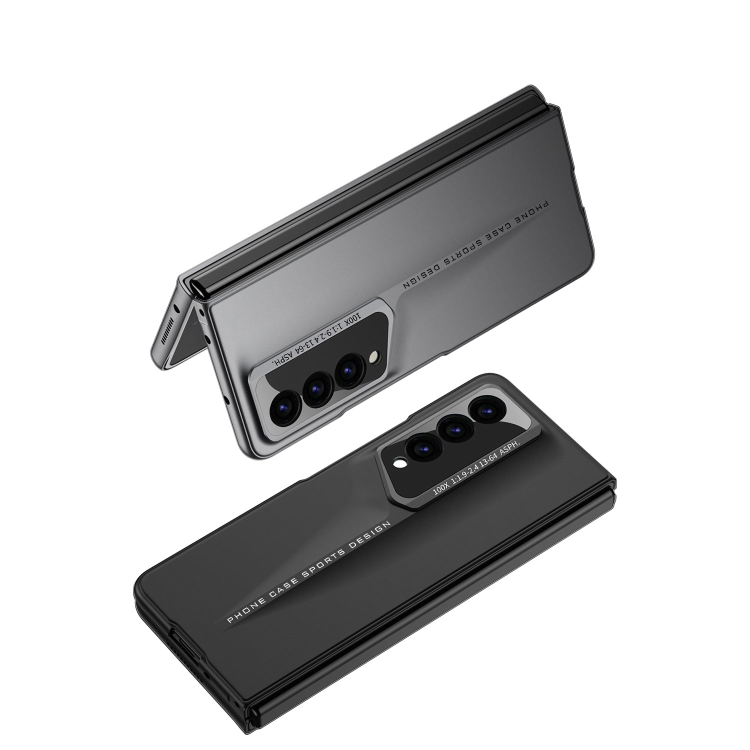 Cover for Blade Series Slim Hard Back Cover with Front Glass for Samsung Galaxy Z Fold 4 5g(Hard PC) - Mypcwala