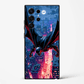 Dark Knight Drop Premium Glass Phone Cover for Samsung Galaxy S22 Ultra - DHARM IT PRIVATE LIMITED
