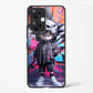 Design Printed Glass Mobile Back Case Compatible for Redmi 13C | TPU Shock - Resistant Soft Edge | 360° Protection - Mypcwala