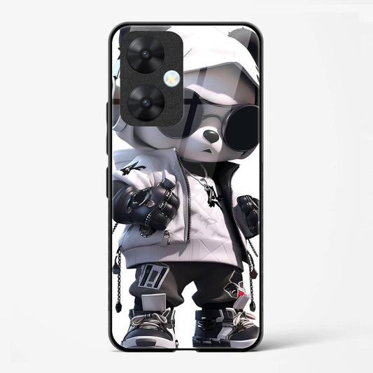 Design Printed Glass Mobile Back Case Compatible for Redmi 13C | TPU Shock - Resistant Soft Edge | 360° Protection - Mypcwala