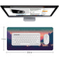 Dream Beyond the Horizon – Sunset Landscape Stitched Desk Mat | Large Gaming & Office Mouse Pad | Non - Slip Rubber Base | Extended Desk Mat for Keyboard & Laptop - Mypcwala