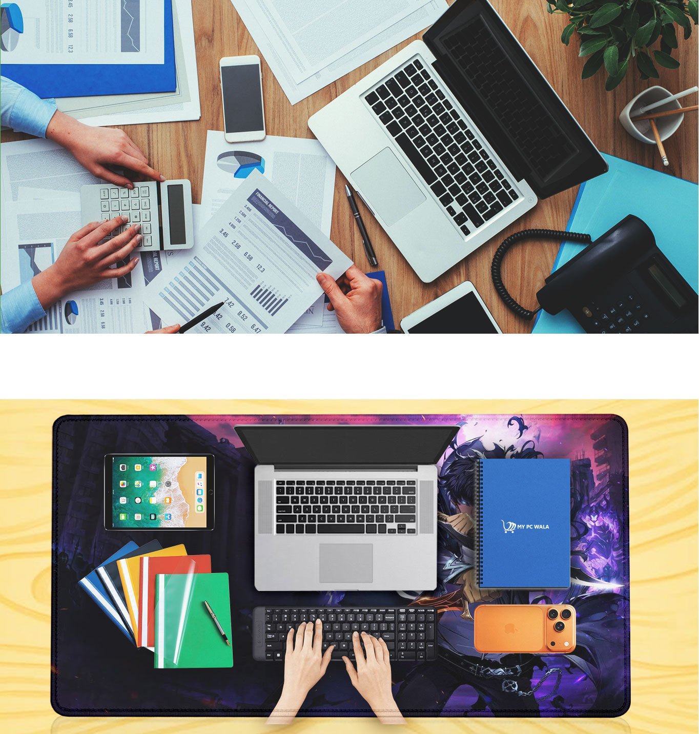 Durable Desk Mat for Home, Office & Gaming Setups - DHARM IT PRIVATE LIMITED