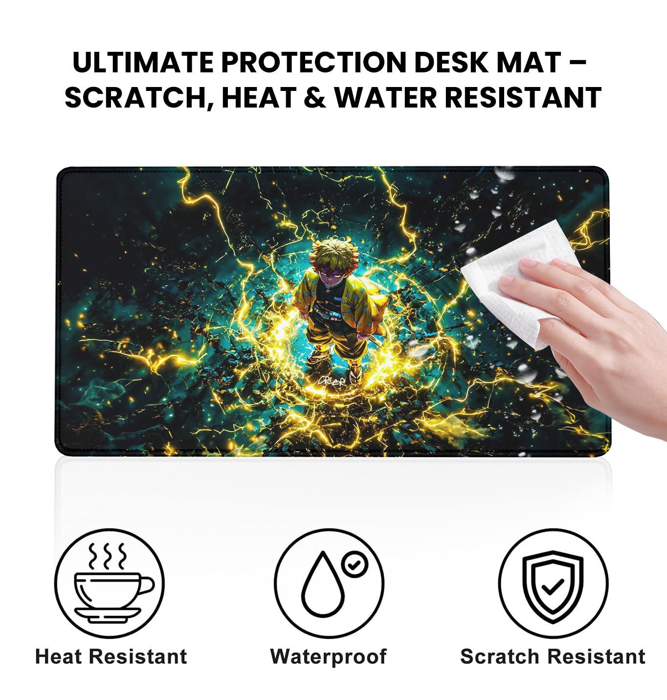 Durable Desk Mat for Home, Office & Gaming Setups - DHARM IT PRIVATE LIMITED