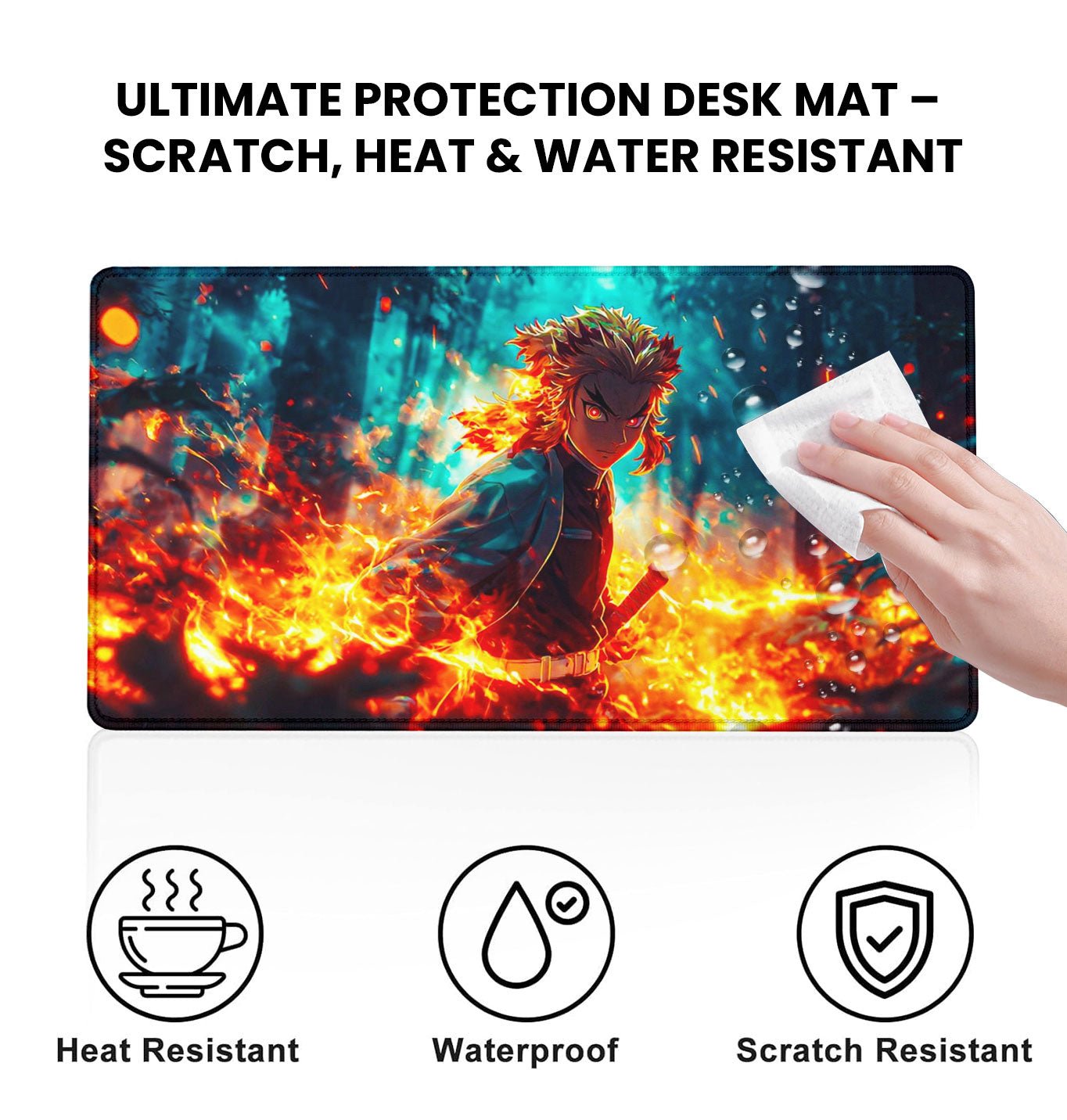 Durable Desk Mat for Home, Office & Gaming Setups - DHARM IT PRIVATE LIMITED