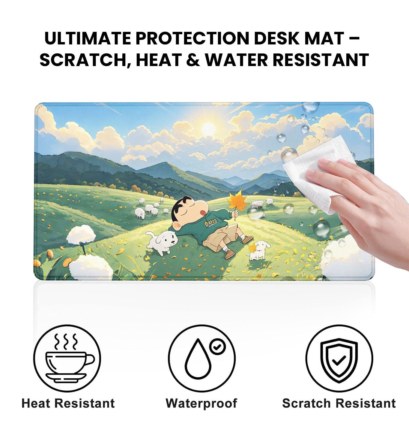 Durable Desk Mat for Home, Office & Gaming Setups - DHARM IT PRIVATE LIMITED