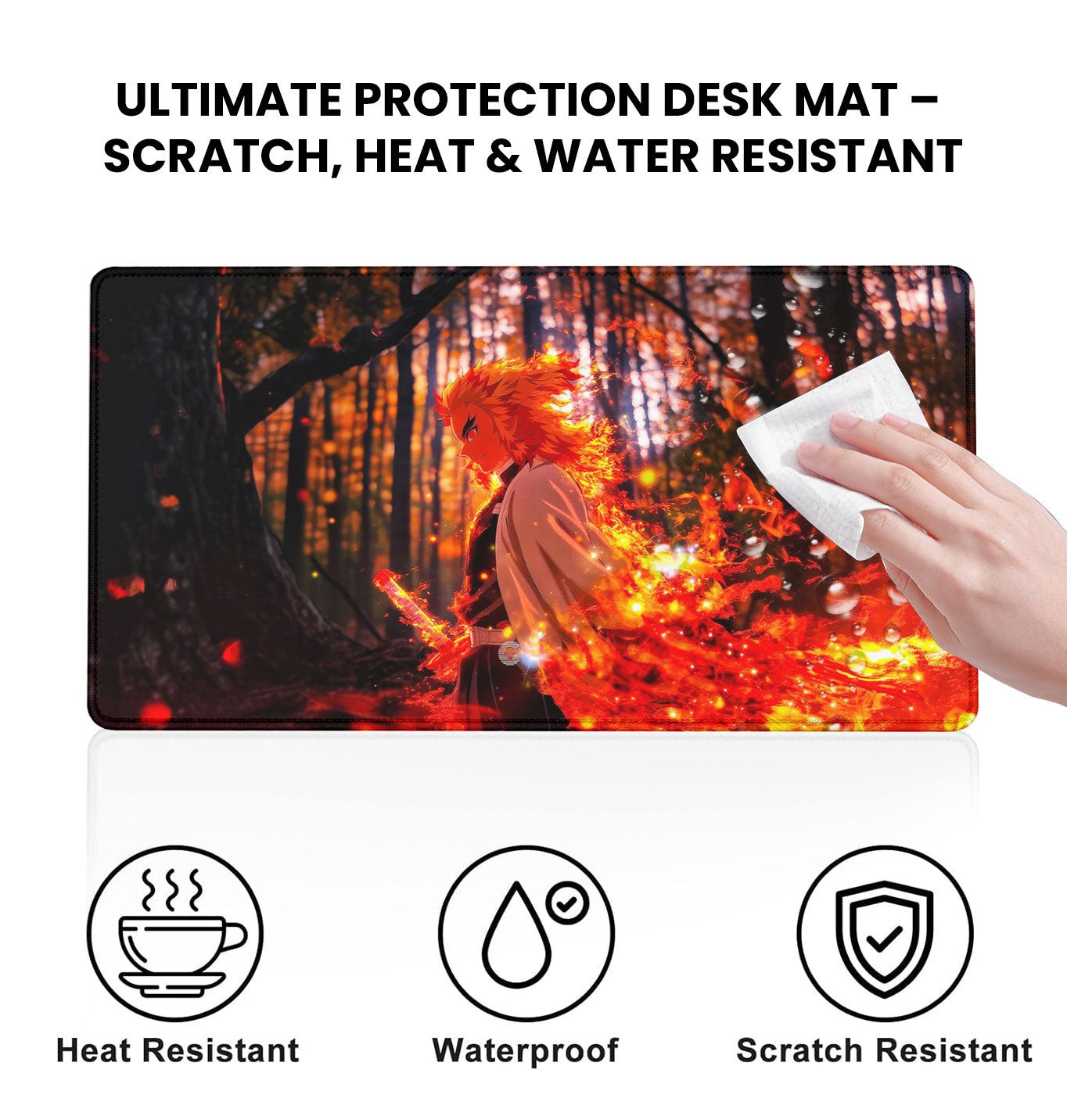 Durable Desk Mat for Home, Office & Gaming Setups - DHARM IT PRIVATE LIMITED