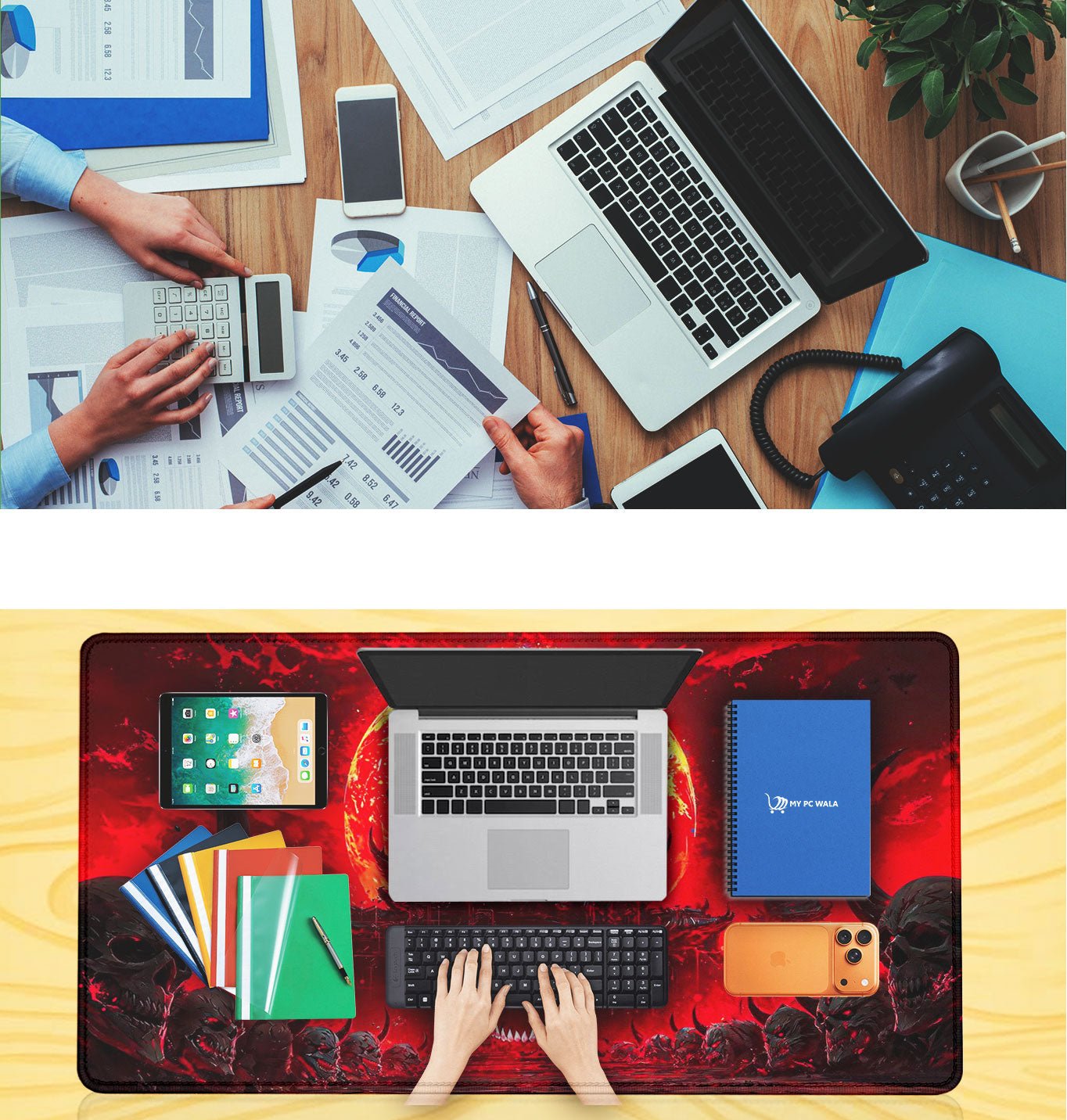 Durable Desk Mat for Home, Office & Gaming Setups - DHARM IT PRIVATE LIMITED