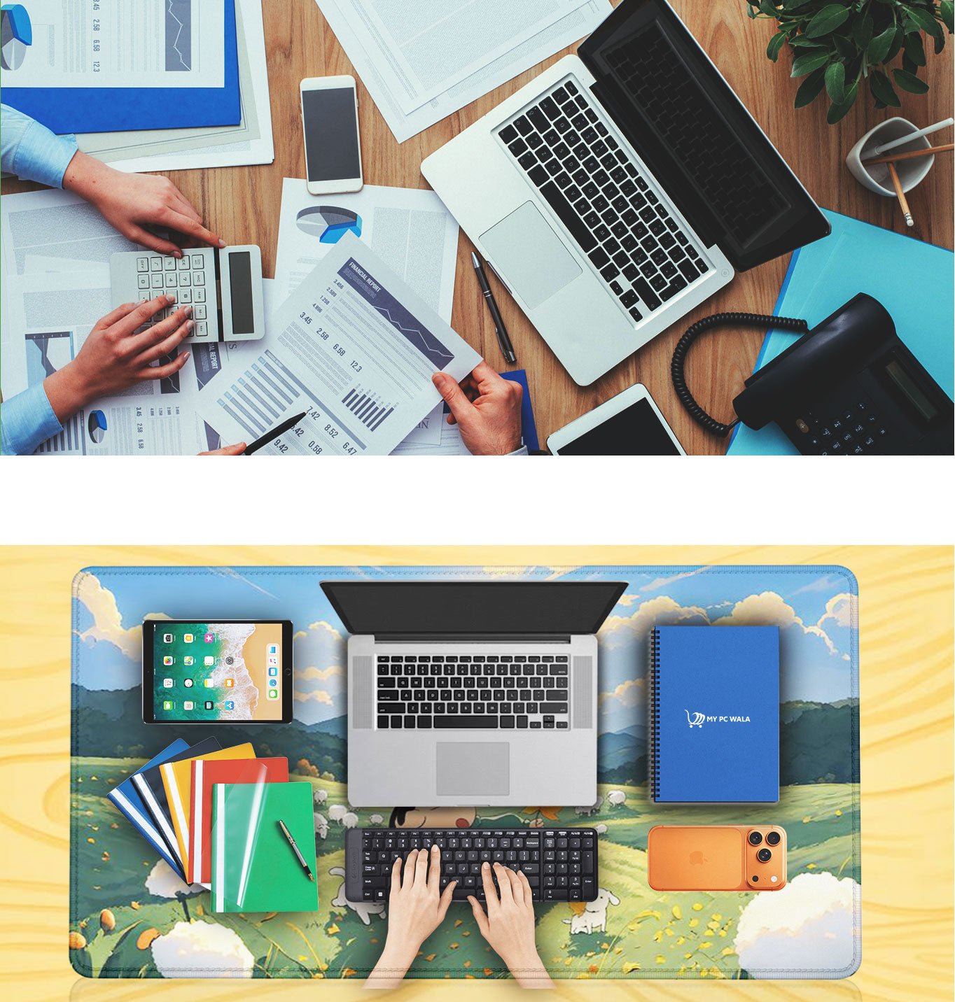 Durable Desk Mat for Home, Office & Gaming Setups - DHARM IT PRIVATE LIMITED