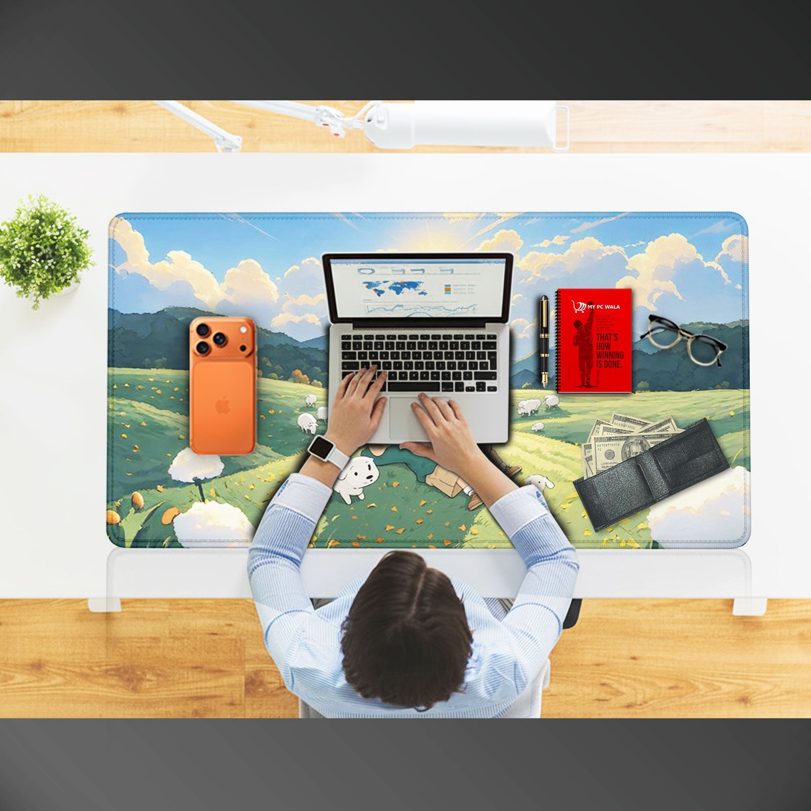 Durable Desk Mat for Home, Office & Gaming Setups - DHARM IT PRIVATE LIMITED