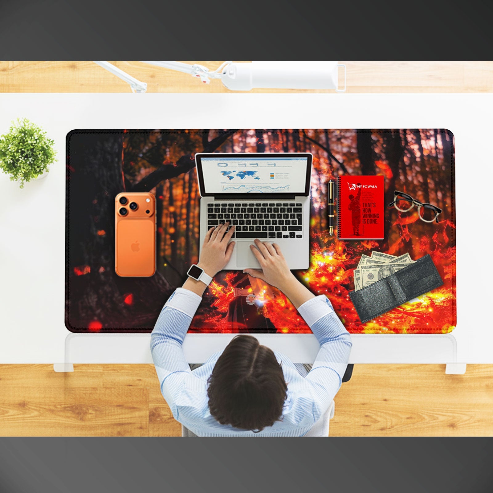 Durable Desk Mat for Home, Office & Gaming Setups - DHARM IT PRIVATE LIMITED