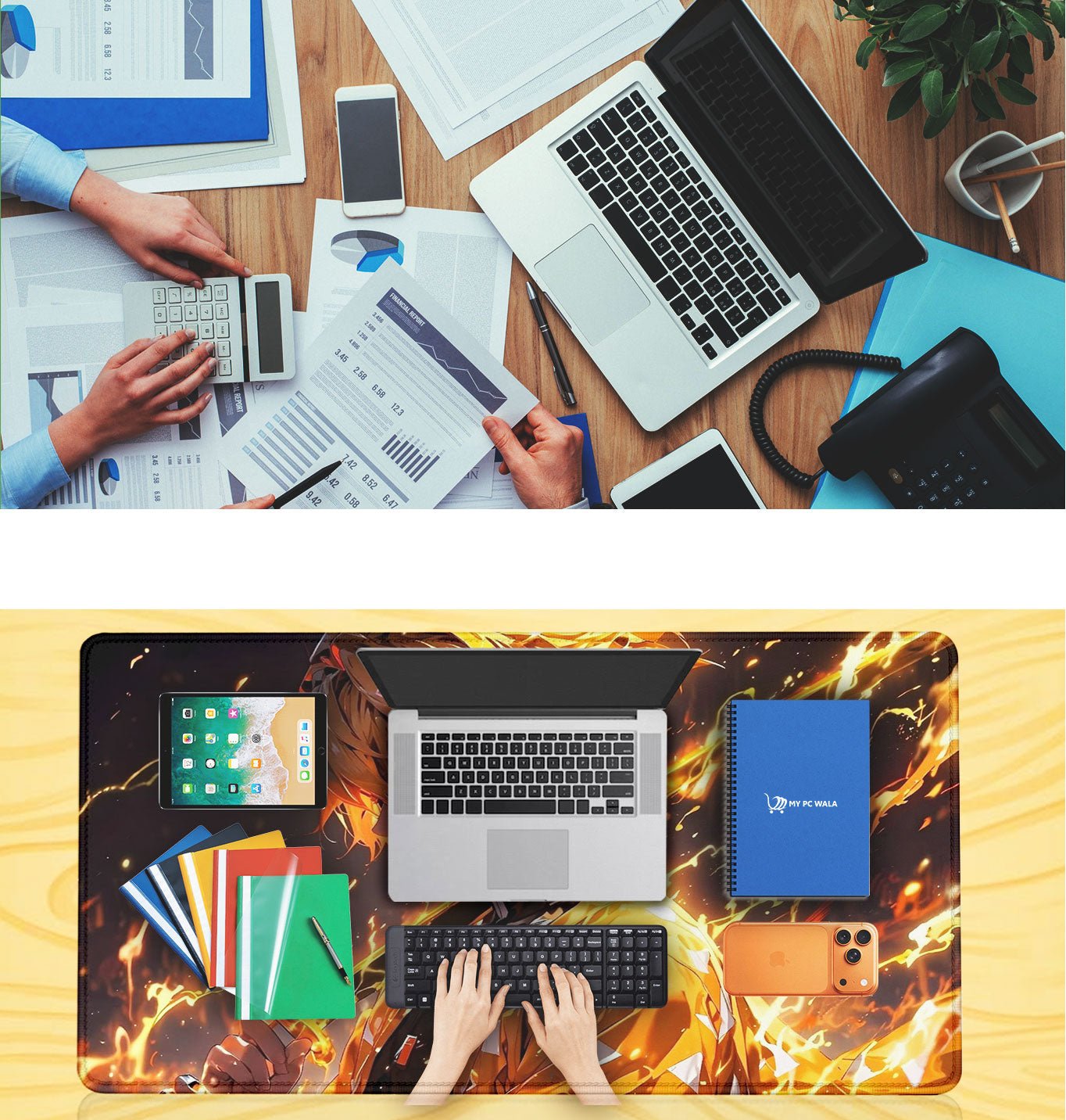 Durable Desk Mat for Home, Office & Gaming Setups - DHARM IT PRIVATE LIMITED