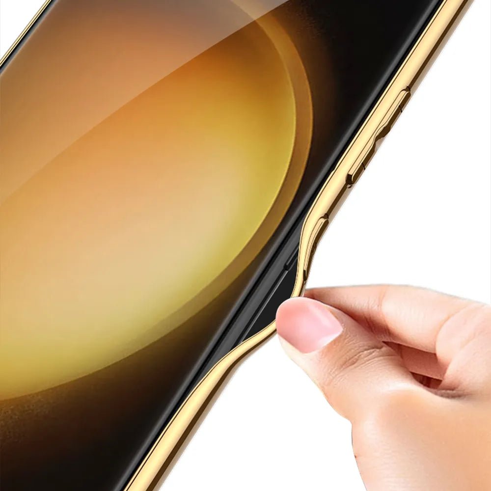 Fongwan Compatible with Samsung Galaxy S23 Ultra Magnetic MagSafe Case Slim Stylish Shockproof Leather Case - Green - Mypcwala