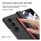Galaxy Z Fold 5 Case with Pen Holder, Ultra Thin Matte Protective Cover Shockproof, Anti - Drop, Wear - Resistant Galaxy Z Fold 5 Case for Samsung Galaxy Z Fold 5 - Mypcwala