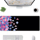 Geometric Pattern Stitched Desk Mat | Large Gaming & Office Mouse Pad | Non - Slip Rubber Base | Extended Desk Mat for Laptop, Keyboard & Mouse - Mypcwala